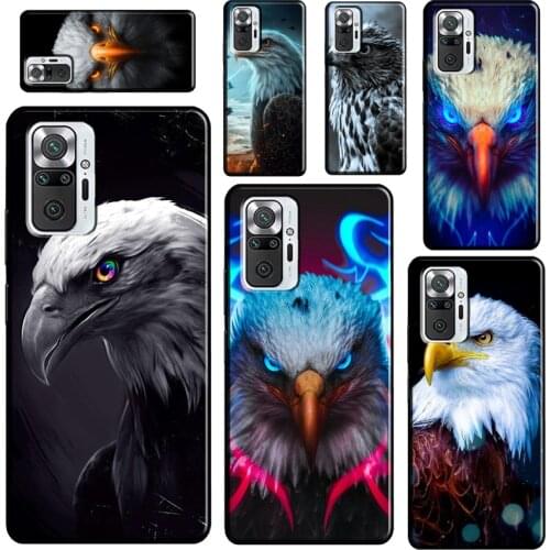 Eagle Hawk Bird Animal For Xiaomi Redmi Note 9 Pro 8 9S 8T Note 10 Pro Phone Case For Redmi 9T 9A 9C 7A 8A Cover