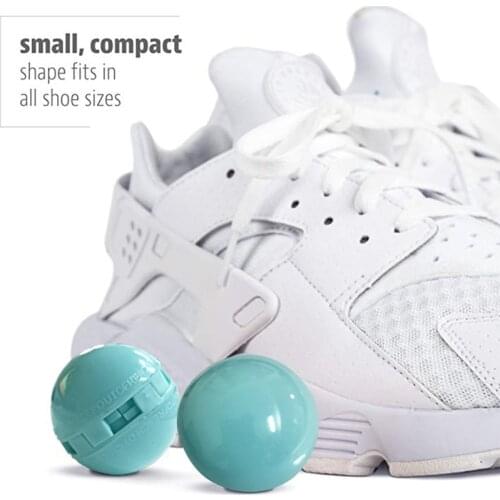 5 Pair Deodorizer Balls Sneaker Perfume Balls For Shoes Gym Bag Locker And Cars Deodorizer Neutralizing Odor Shoe Freshener Blue
