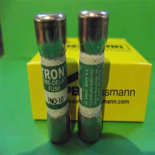 FNQ-10 United States BUSSMANN Boshi Man 10X38 fuse / fuse delay 500V 10A Authentic