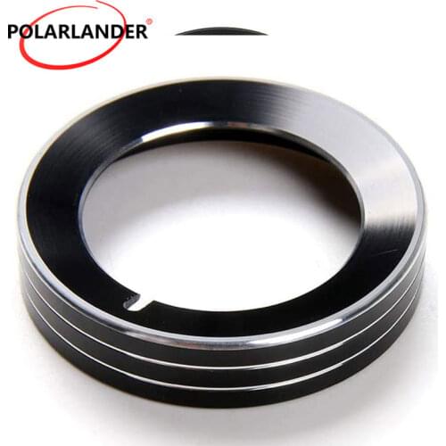 Headlight Switch Knob Ring Cover Aluminum Alloy 5 Colors Button Trim For Ford F150 XLT 2016 2017 & Ford Mustang 2015 2016 1PC