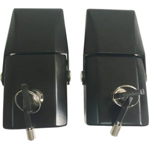 Chromed zinc alloy engine hood lock hinge for 2011-2012