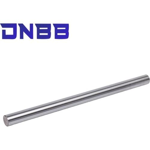 2pcs linear shaft 3d printer parts 8mm linear shaft chrome plated rod shaft CNC parts 100-595mm hardened slides supporting