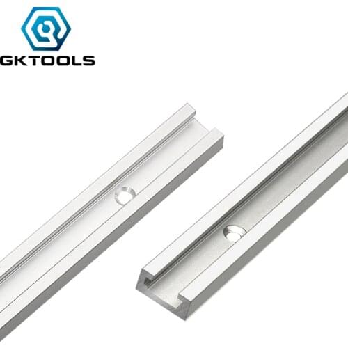 Woodworking T-slot Slide Track Aluminium Alloy T-tracks Miter Track for Woodworking Saw/Router Table Workbench Tools Type-19