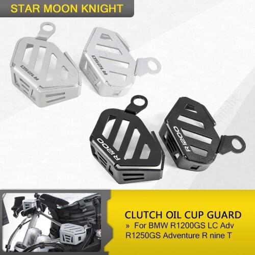 For BMW R1250GS Adventure R1200GS R 1200 GS LC Adv R nineT R 1250 RS Front Brake Reservoir Clutch Oil Cup Guard Protector Cover
