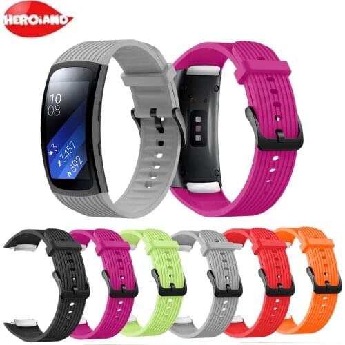 Silicone Wristband Watch Bands Replacement Strap for Samsung Gear Fit 2 SM-R360/Fit2 Pro R365 Strap Wristband Watch Bands
