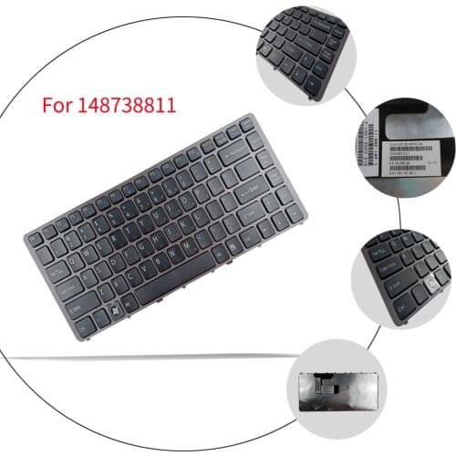 Replacement Laptop Keyboard For SONY PCG-81114L PCG-81115L PCG-81214L PCG-81311L 148738811 0951000514M