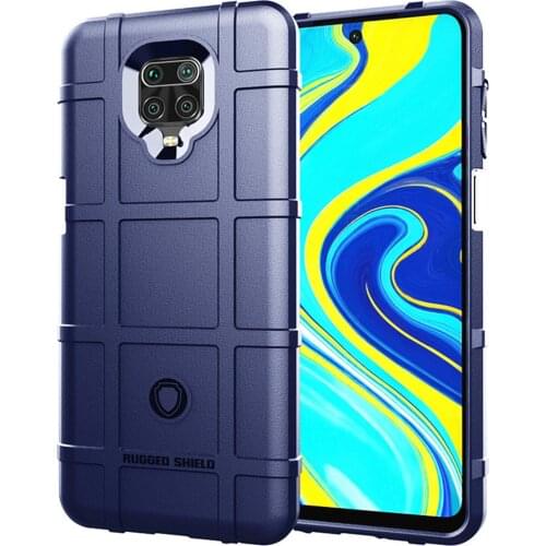 For Xiaomi Redmi Note 9S 9 Pro Max Case Soft Silicone rugged shield shockproof Armor Protect Back Cover Case