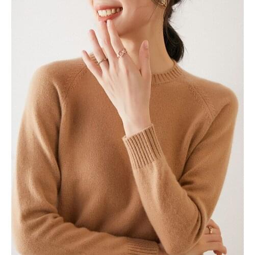 Coffee wool cashmere sweaters women knitted turtleneck pull femme hiver oversized fashion autumn winter warm uppper undertakes