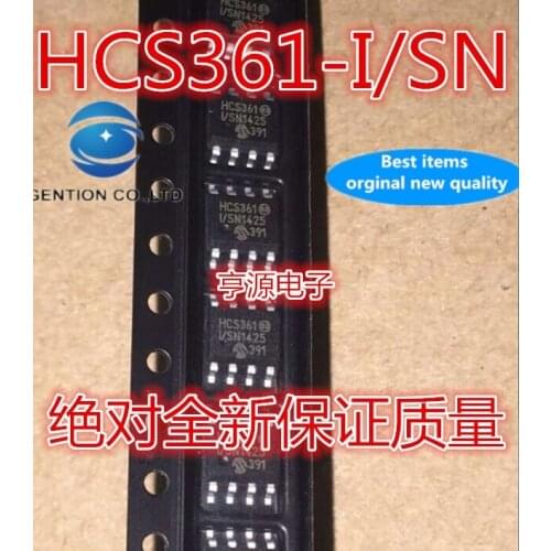 10PCS HCS361 HCS361-I/SN SOP8 microcontroller in stock 100% new and original