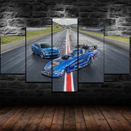 5Pcs Rolls 11000 HP Charger SRT Car Poster Canvas Picture Print Wall Art Canvas Painting Wall Decor for Living Room No Framed