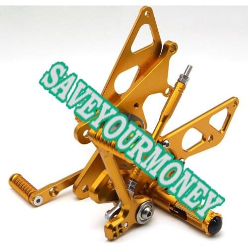 CNC ALUMINUM Adjustable motorcycle Rear Sets racing parts rearsets footpegs for KAWASAKI NINJA 300 NINJA 250 EX300 13-14-15