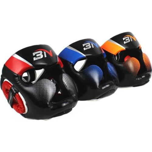 MMA Muay Thai Twins Boxing Headgear Men Women Training Sparring In MMA TKD Fitness Equipment Grant Boxing Helmet Head Protector