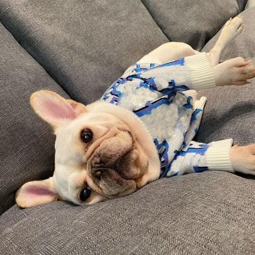 Dog Sweater Brand Autumn Winter Pet Jumpers French Bulldog Schnauzer Chihuahua Dog Clothes Small Dog Sweater Dropshipping
