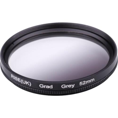 Camera Filter 52mm Gradual grey Color lens Filter for Nikon D3100 D3200 D5100 SLR Camera lens