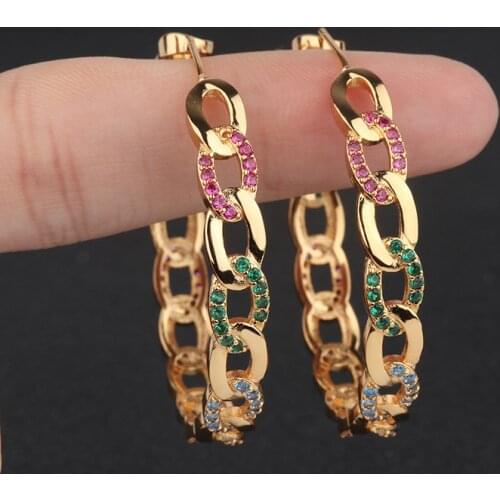 Women's Gold Earrings Funmode China