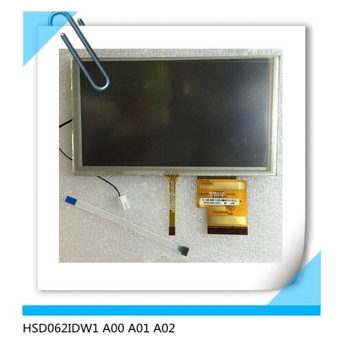 HSD062IDW1 A00 A01 A02 new 6.2 inch LCD screen + touch screen