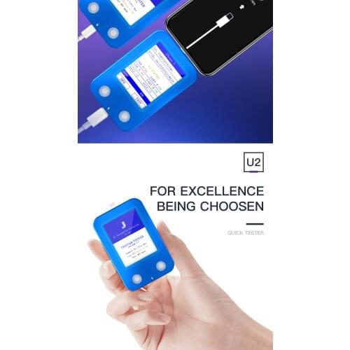 JC U2 Tristar Tester U2 IC Chip Charge Fault Fast Detector SN Test Tool Auto-test U2 Status Serial Number Detector Reader