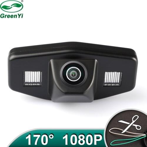HD AHD 1080P MCCD Fisheye Lens Car Rear View Reverse Camera For Honda Accord Pilot Civic EK FD Odyssey Acura TSX Parking Monitor