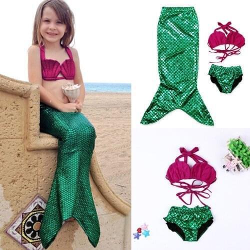 Baby Girls Swimsuit Summer Kids Girls Costume Swimming Top Shorts Bikini Set Swimwear Beachwear Children Bathing Suit Biquini