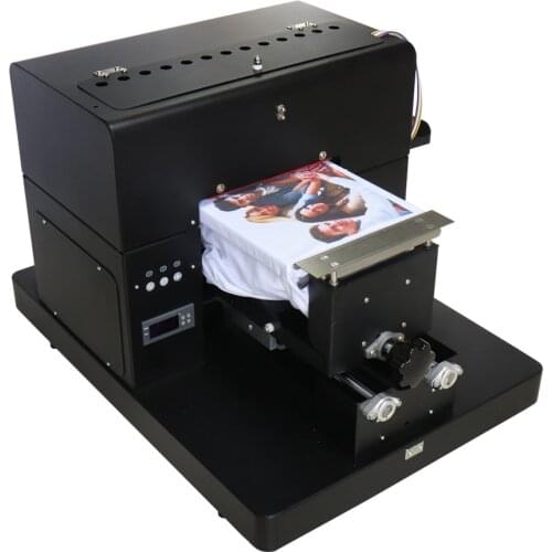 Multifunctional A4 digital inkjet t-shirt printer with RIP software