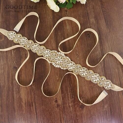 Fashion Bridal Wedding Belt Women Belt Elegant Rhinestone Belt Lady Evening Dress Crystal Belts Wedding Accessories For Party