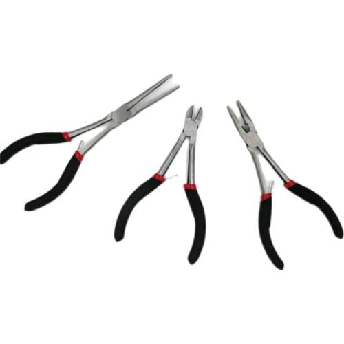 MADALENA SARARA 160mm Jewelry Tools DIY Pliers Three Prolong Style Pliers Jewelry Accesories Making Equipment 3pcs/pack
