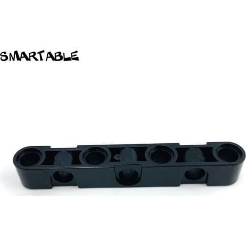 Smartable Technical Beams Liftarm 1X7 Rotate Connector Building Blocks MOC Parts Toys Compatible Major Brand 20pcs/lot