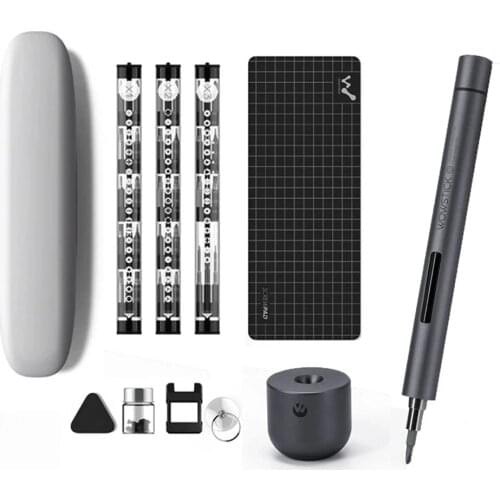 Wowstick 1F+ 64 In 1 Electric Original Screwdriver Cordless Lithium-ion Charge LED Power Screwdriver