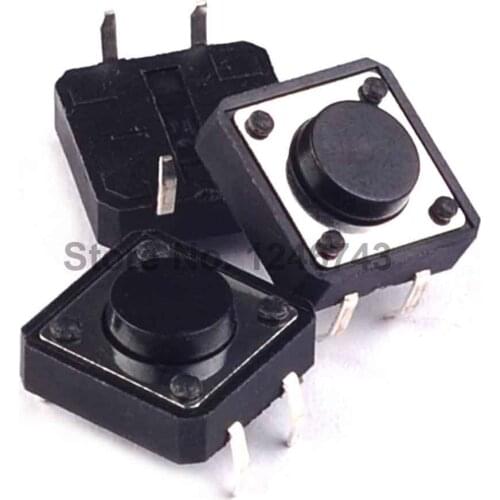 1000PCS Tactile Push Button Switch Momentary Tact 12*12*5mm 12x12x5mm
