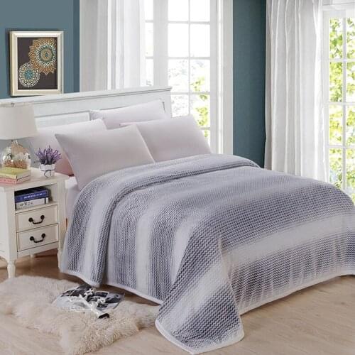 Cozy Soft Gradient Thick Warm Throw Blanket for Home Decor Twin Full Queen Size 200x230cm,180x200cm