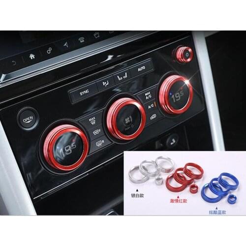 High quality central control air conditioning volume rotating bezel For Land rover Discovery 5 2017 2018 L462 LR5