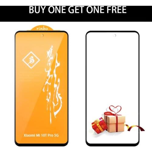 MOFI Tempered Glass Film For Xiaomi Redmi Note 10 Pro Full Cover Screen Protector Front Protective Glass For Note 10 Pro Max