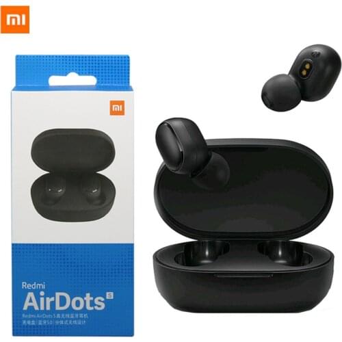 20pcs/lot NEW Original Redmi Airdots S Xiaomi Airdots 2 Earphones TWS Bluetooth 5.0 Stereo Wireless Earphone