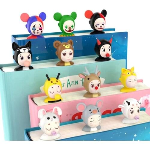 3d animal creative bookmarks students start school stationery cultural and creative products cute kawaii bookmarks stationery