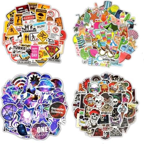50 PCS Cute Vsco Girls Stickers Retro Sticker Cartoon Waterproof Sticker to DIY Laptop Suitcase Skateboard Motor Car Vinyl Decal
