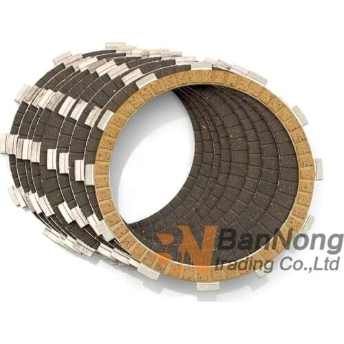 9x Carbon Fibre Clutch Friction Plates Disc Kit For HONDA CB1000R 13-14-15 CBR1000RR 04-07