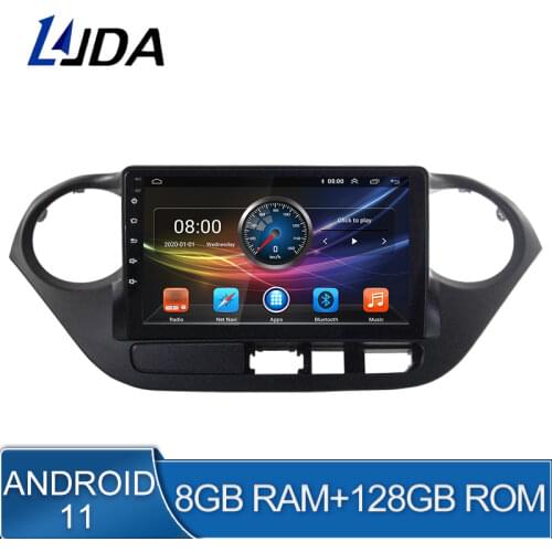 4G+64G DSP Android 10 Car Multimedia Player For Hyundai Grand I10 2013 2014 2015 2016 2 Din Car Radio GPS Stereo WiFi Octa Core