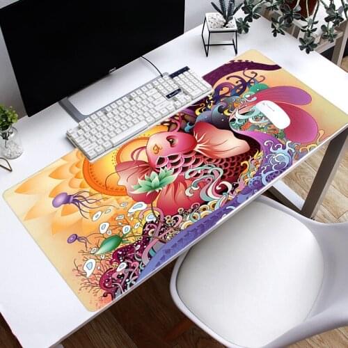 Large Office Computer Desk Mat Modern Table Keyboard Mouse Pad Laptop Soft Cushion Office Supplies Accessories Cool cartoon