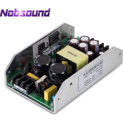 Nobsound 350W Dual Output Hi-Fi Digital Power Amplifier Switching Power Supply 36V 9A / 12V 2A
