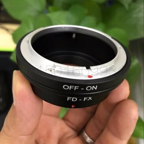 FD-FX Aluminum Alloy for Canon FD Mount Lens Adapter Ring for Fujifilm FX X Mount X F X-Pro1 CameraX
