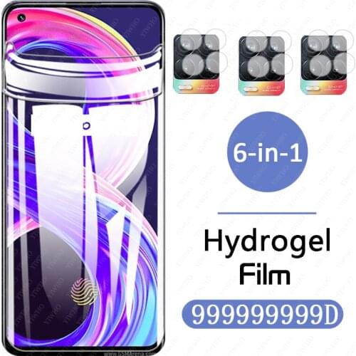 Premium Soft Hydrogel Film For Oppo realme 7 8 6 Pro global screen protector film for Oppo realme 7 5g Screen camera lens Glass