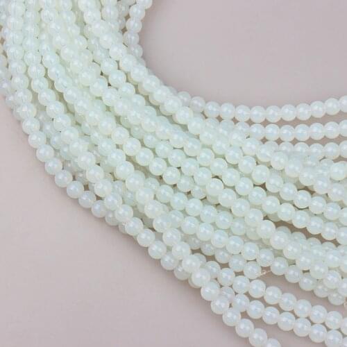 Crystal Glass Beads Opalescence Glaze Size 6mm 50pcs/lot For DIY Jewelry Accessories Free Shipping