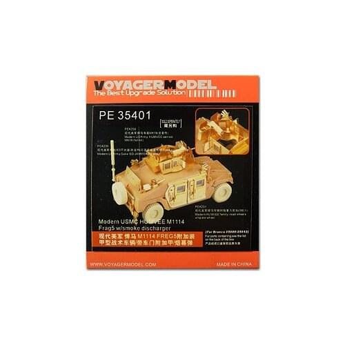 KNL HOBBY Voyager Model PE35401 M1114 FREG & # ddquo; Armor Enhanced Armor Enhanced Metal Etch