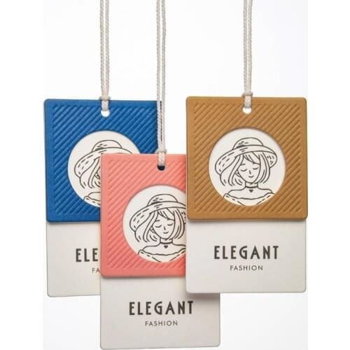 2021001 NEW custom printed fashion hangtag/clothing hang tag/customized hang tags for clothing/bags
