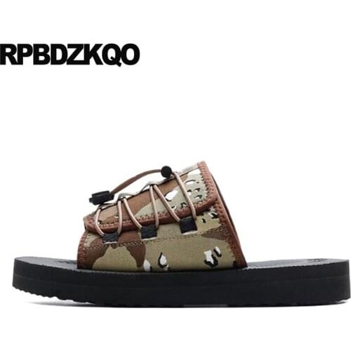 Slip On Flat Slides Platform Beach Slippers Mens Sandals 2019 Summer Outdoor Shoes Water Famous Brand Waterproof Soft Designer