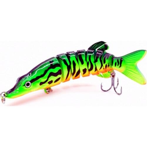 5inch/8inch Pike Fishing Lure Swimbait Life-like Fish Catfish Culter Fish Sea Bass Muskie Bait Hunting Outdoor Sports Product