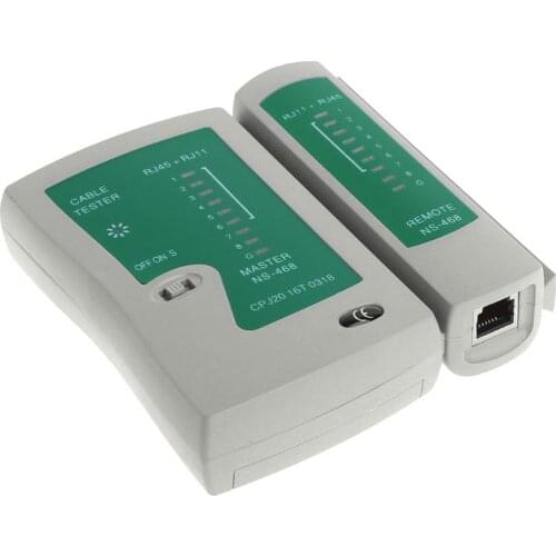 Professional Networking Testing RJ45 RJ11 CAT5 UTP LAN Cable Network Tester Tool M2EC