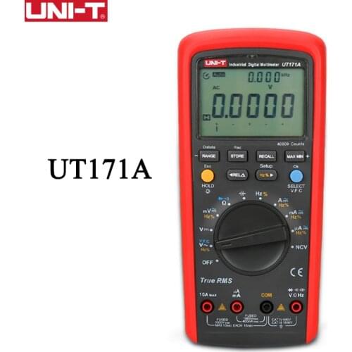 UNI-T UT171 Series Industrial True RMS Digital Multimeters Admittance 60K Counts Resistance Tester Original Measure Multimeters