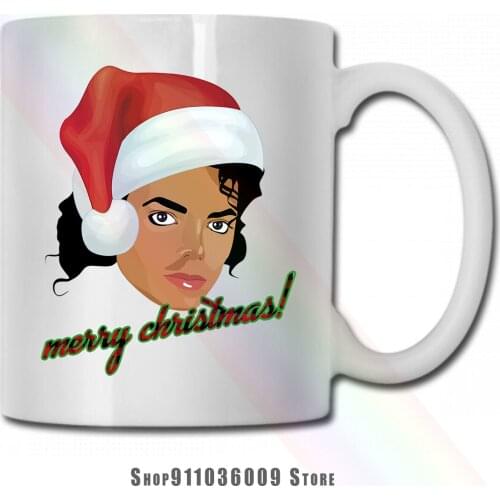 Merry Christmas Michael mug cup tazas