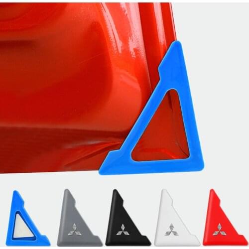 Silicone Car Door Corner Crash Scratch Protector for mitsubishi lancer asx outlander Auto Door Corner Anti-Scratch Protector